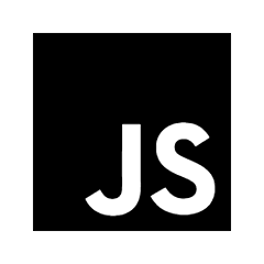 logo JavaScrip blanc et noir
